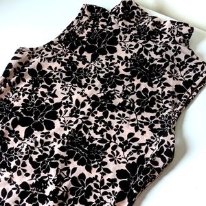 Elegant Windsor Body suit/top floral sleeveless